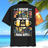 BlueJose I Rescue Fish From Water And Beer From Bottle Hawaiian Shirt