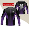 BlueJose King Of Darts Personalized Name, Team Name 3D Hoodie