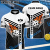 BlueJose Pickleball Fire Line Personalized Name, Team Name Unisex Shirt (4 Colors)
