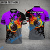 BlueJose Bowling And Pins Rainbow Painting Style Customized Name 3D Shirt (4 Colors)