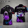 BlueJoses Bowling And Pins Halloween Ghost Customized Name 3D Shirt ( 6 Colors)