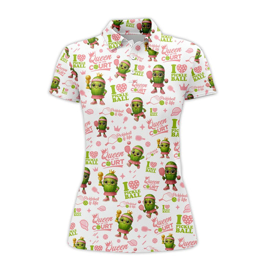 Pickle Lady Queen of The Court Women's Pickleball Outfit - I Love MLP Pickleball - Gift for Her