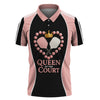 Funny Polos For Pickleball, Queen of the Court Pickleball Shirt, Gift For Women's Players