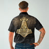 BlueJoseViking Style - Mjolnir The Hammer of Thor, Norse God of Thunder Polo-Shirt