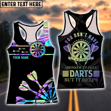 BlueJose Darts Colorful Personalized Shirt