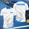 BlueJose Pickleball Basic Personalized Name, Team Name Unisex Shirt (4 Colors)