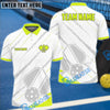 BlueJose Pickleball Basic Personalized Name, Team Name Unisex Shirt (4 Colors)