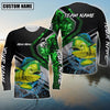 Bluejose Mahi-Mahi Fishing Smoke Premium Custom Name & Team Name 3D Shirts (2 Colors)