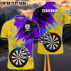 BlueJose Darts Board Claws Of Devil Personalized Name, Team Name 3D Shirt (4 Colors)