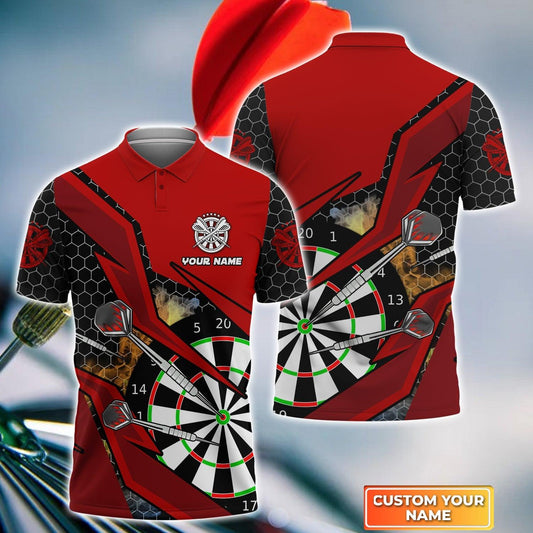 BlueJose Dart Board Personalized Name, Team Name 3D Shirt