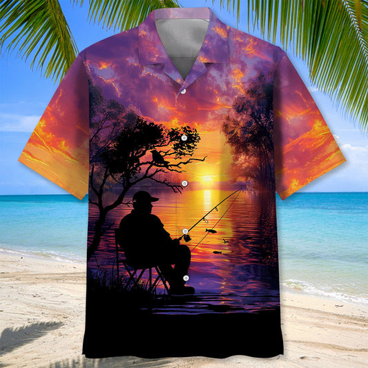 BlueJose I'm Retired My Job Is To Go Fishing Hawaiian Shirt