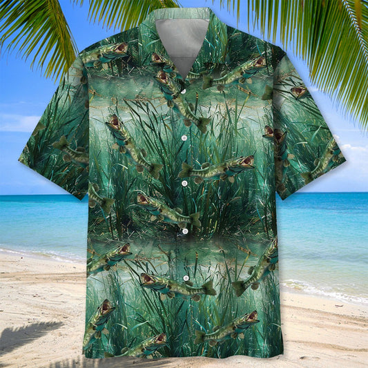 BlueJose Bass Fishing Stress Is Caused By Not Fishing Enough Hawaiian Shirt