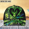 BlueJose Country Girl Deer Heart Hunting Multicolor Pattern Personalized Cap