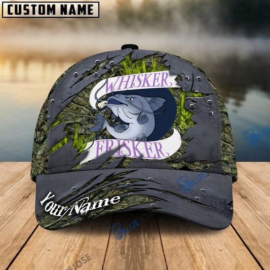 BlueJose Personalized Catfish Logo Fishing Cap