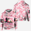 BlueJose Pink Camo, Personalized Hunting All Over Shirt, Personalized 3D Hoodie For Hunting Lover