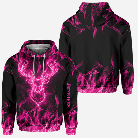 BlueJose Country Girl, Personalized Hunting All Over Shirt, Personalized 3D Hoodie For Hunting Lover