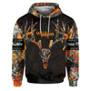 BlueJose Love Hunting, Personalized Hunting All Over Shirt, Personalized 3D Hoodie For Hunting Lover