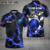 BlueJose Bowling And Pins The Power Of The God Of Thunder Customized Name 3D Shirt (4 Colors)