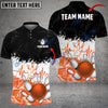 BlueJose Bowling And Pins Heartbeat Customized Name 3D Shirt (4 Colors)