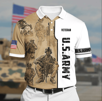 BlueJose Premium Army Polo