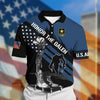 BlueJose Premium U.S Army Veteran Polo Shirt
