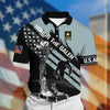 BlueJose Premium U.S Army Veteran Polo Shirt