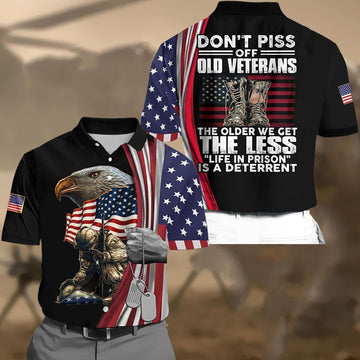 BlueJose Honor The Old Men Polo Shirt