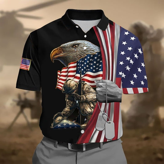 BlueJose Honor The Old Men Polo Shirt