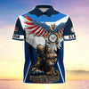 BlueJose Premium U.S Multiple Service Veteran Polo Shirt