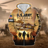 BlueJose Premium U.S. Army Veteran Collection Ziphoodie