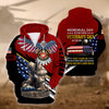 BlueJose Premium Memorial Day Is For Them US Veteran Zip Hoodie