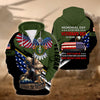 BlueJose Premium Memorial Day Is For Them US Veteran Zip Hoodie