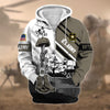 BlueJose Premium Honoring All Who Served US Veteran Zip Hoodie