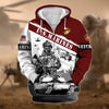 BlueJose Premium Honoring All Who Served US Veteran Zip Hoodie