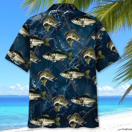 BlueJose Fishing Bait Hawaiian Shirt