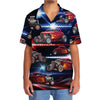 Bluejose Personalized Hot Rod America Patriot Hawaiian Shirt
