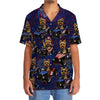 Bluejose 4th Of July Funny Yorkshire Terrier Hot Rod Hawaiian Shirt