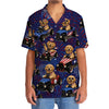 Bluejose 4th Of July Funny Golden Retriever Hot Rod Hawaiian Shirt