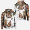 BlueJose Love Hunting, Personalized 3D Hoodie For Hunting Lover