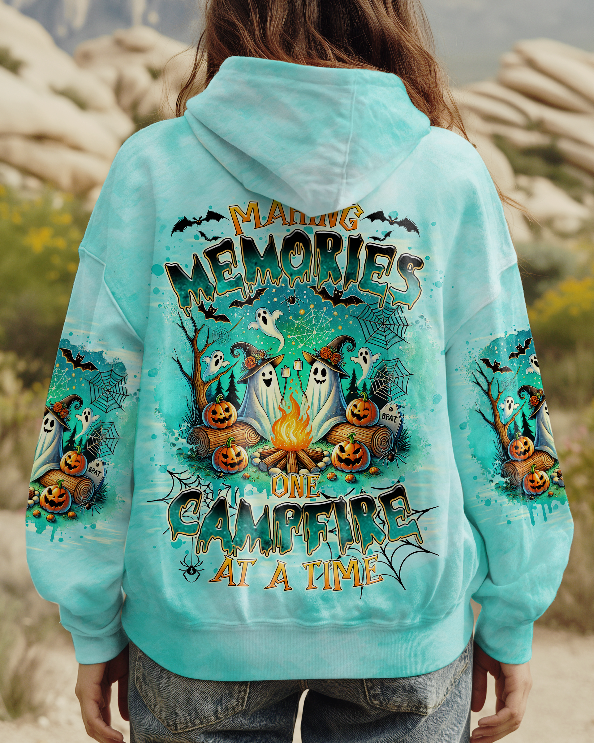 MAKING MEMORIES ONE CAMPFIRE BOOS HALLOWEEN ALL OVER PRINT - TLTR2208241