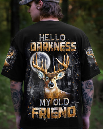 HELLO DARKNESS MY OLD FRIEND DEER ALL OVER PRINT - YHHN2011252