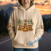 BlueJose Bear Camping We Will Get There When We Get There Personalized Name Shirts