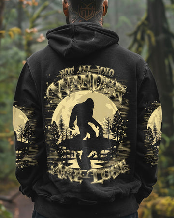 NOT ALL WHO WANDER ARE LOST BIGFOOT MOON ALL OVER PRINT - TLTR2611243