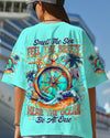 SMELL THE SEA FEEL THE BREEZE COMPASS ALL OVER PRINT - TLNT0204251