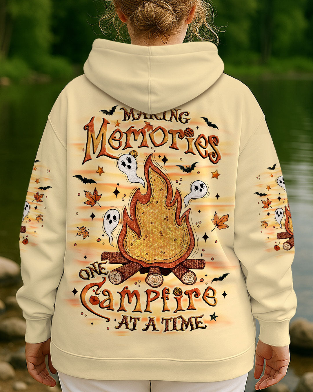 MAKING MEMORIES ONE CAMPFIRE AT A TIME HALLOWEEN ALL OVER PRINT - YHLT1007253