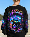 NOT ALL WHO WANDER ARE LOST BEAR COLORFUL ALL OVER PRINT - TLTR1611242