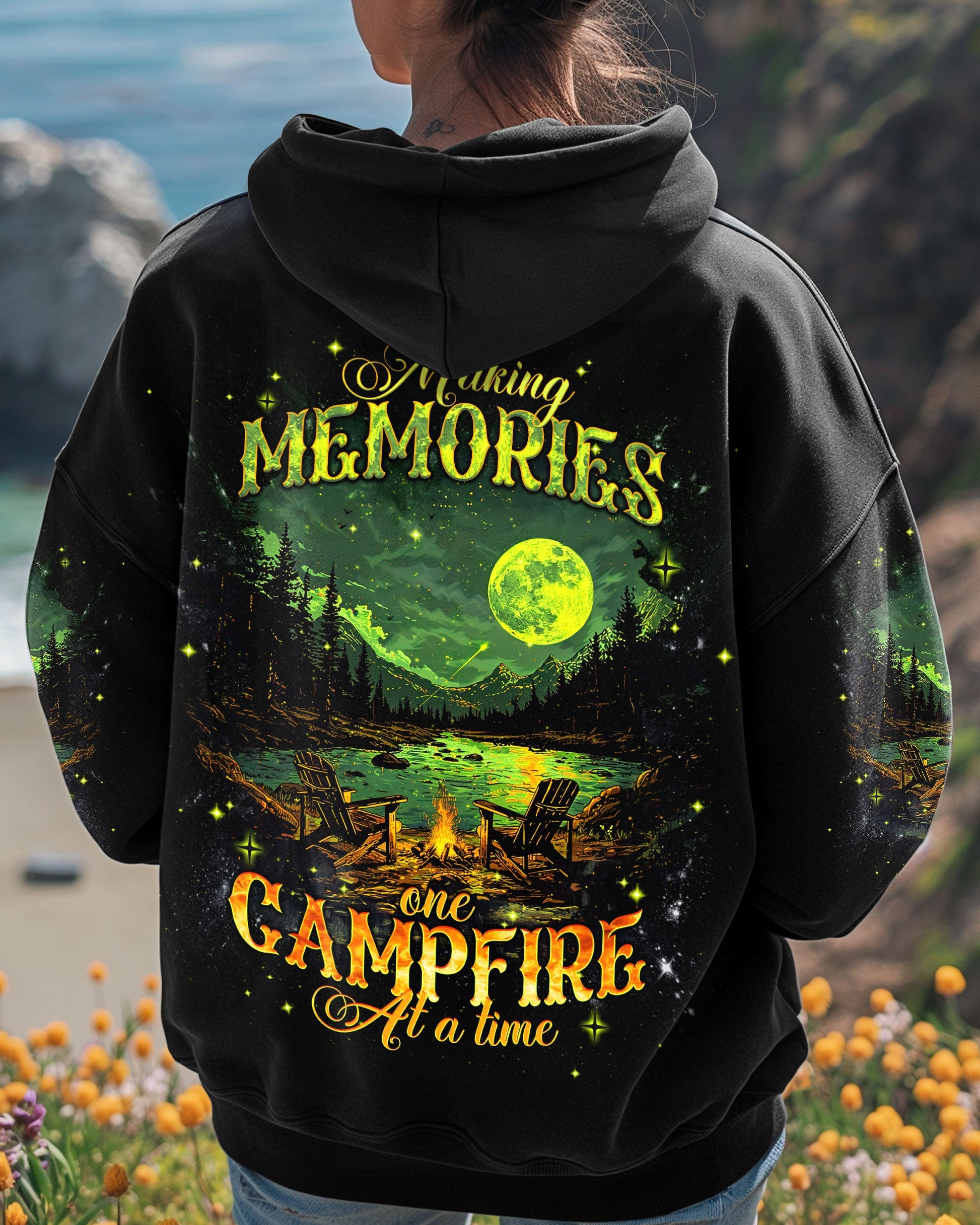MAKING MEMORIES ONE CAMPFIRE AT A TIME ALL OVER PRINT  - TLNT1202251