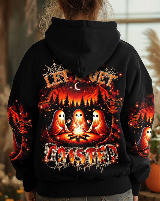 LET'S GET TOASTED BOOS HALLOWEEN ALL OVER PRINT - TLTR1009245
