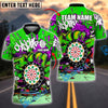 BlueJose Darts Skateboard Graffiti King Style Personalized Name, Team Name Shirt (4 Colors)