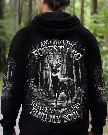 AND INTO THE FOREST I GO DEER ALL OVER PRINT - YHHN0112253